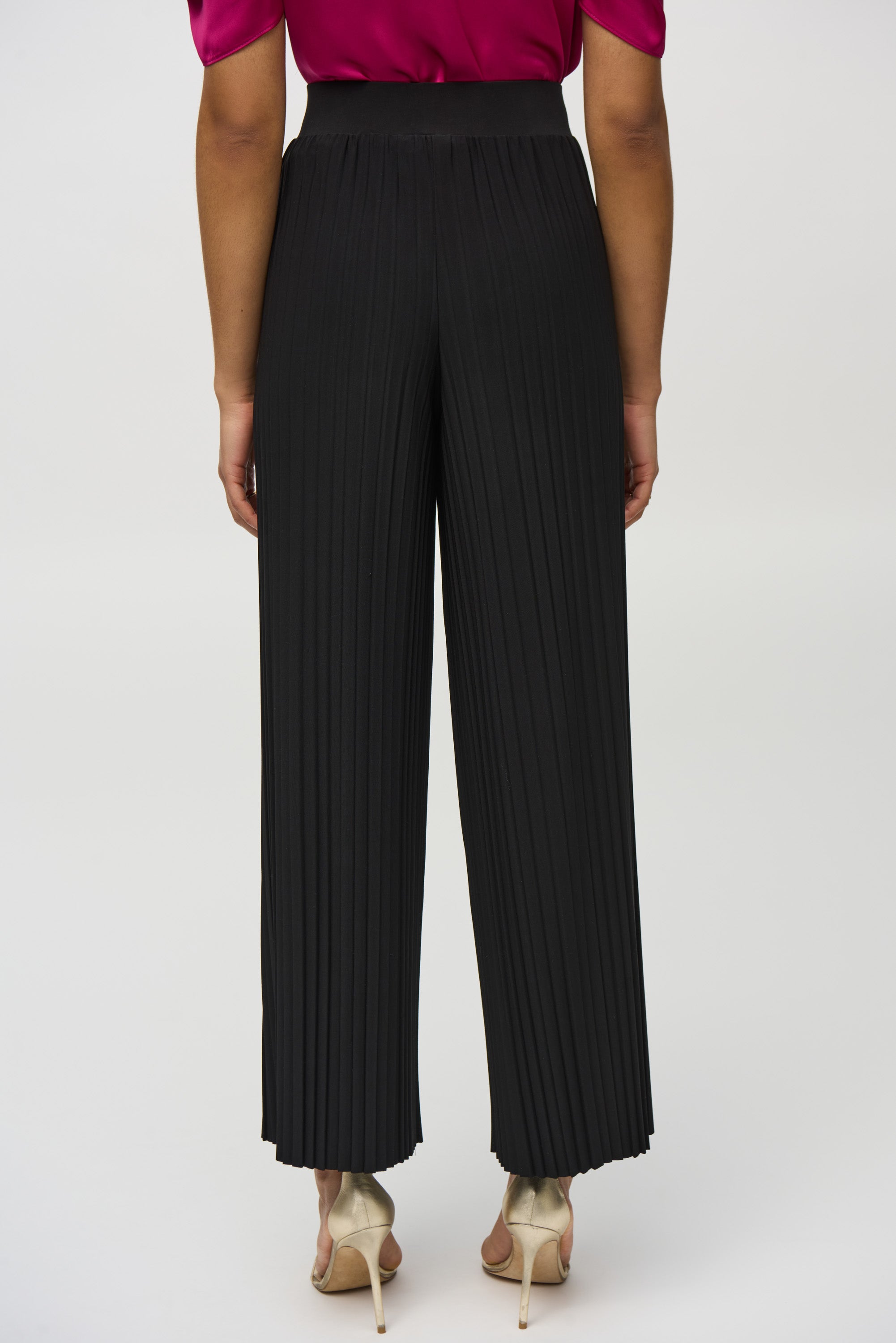 Joseph Ribkoff - Black Pleated Trouser