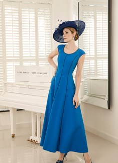 Veni infantino - Royal Blue Dress and Jacket - Martha V 