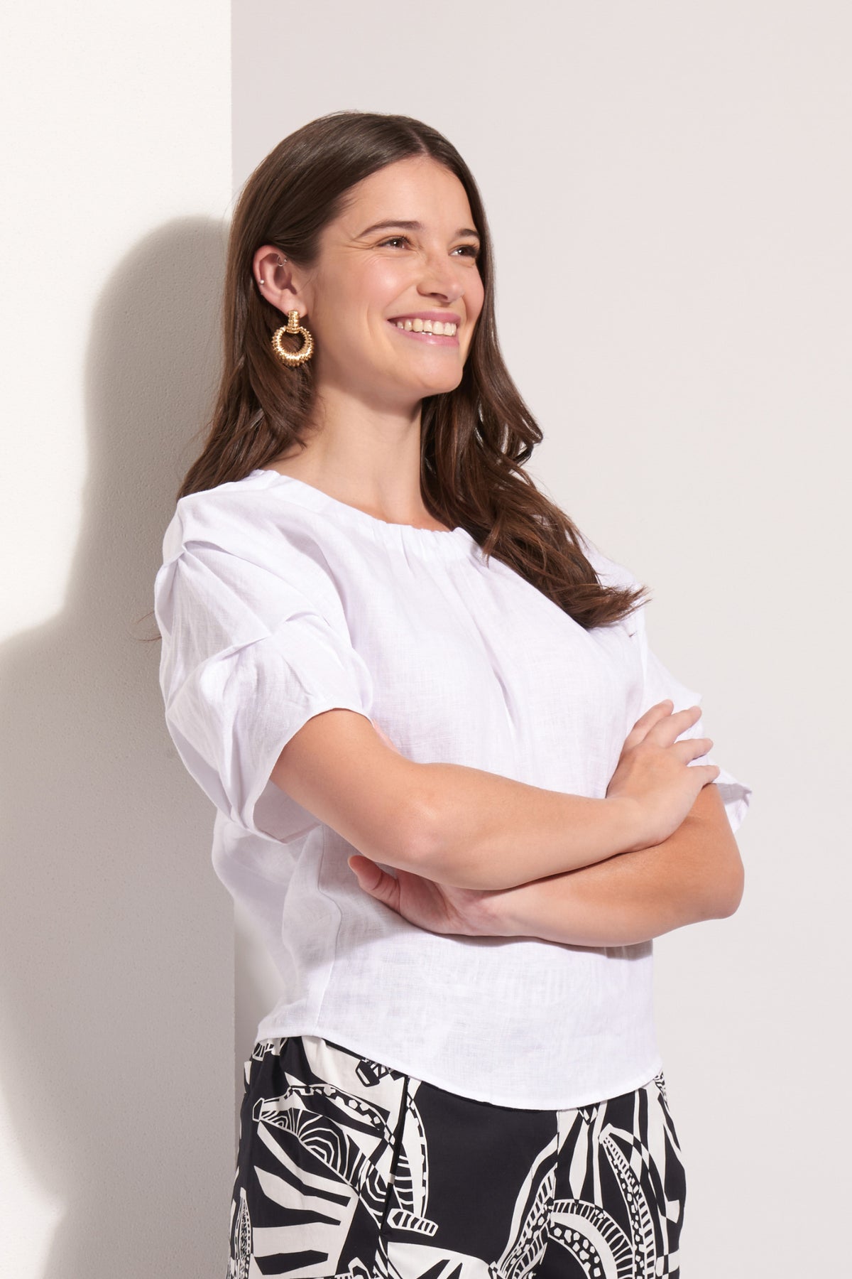 Foil FO8257 Pleat And Greet Top