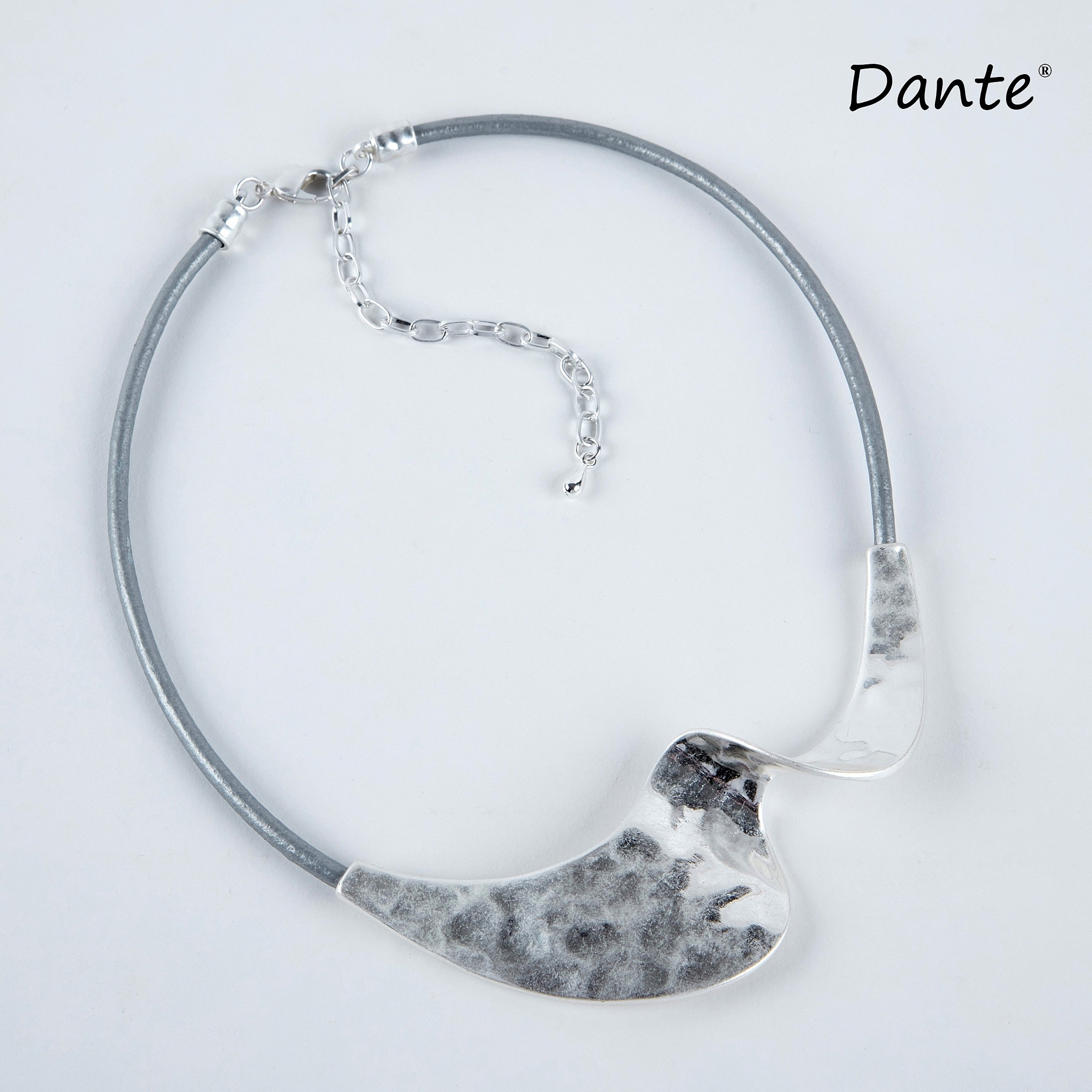 Dante NL48484 Hammered Metal Necklace