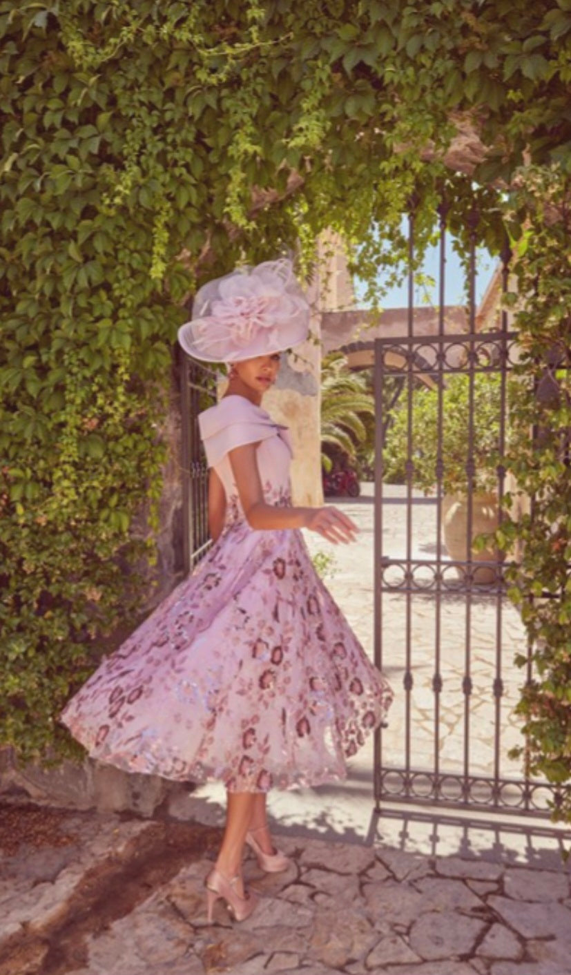 Veni Infantino - Dusky Pink Sequin Dress