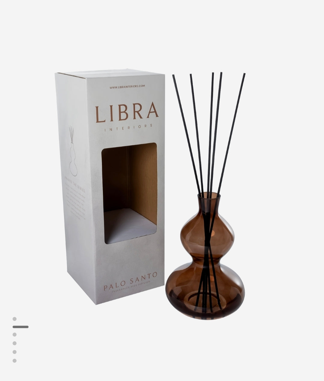 Libra Reed Deffuser Glass Container