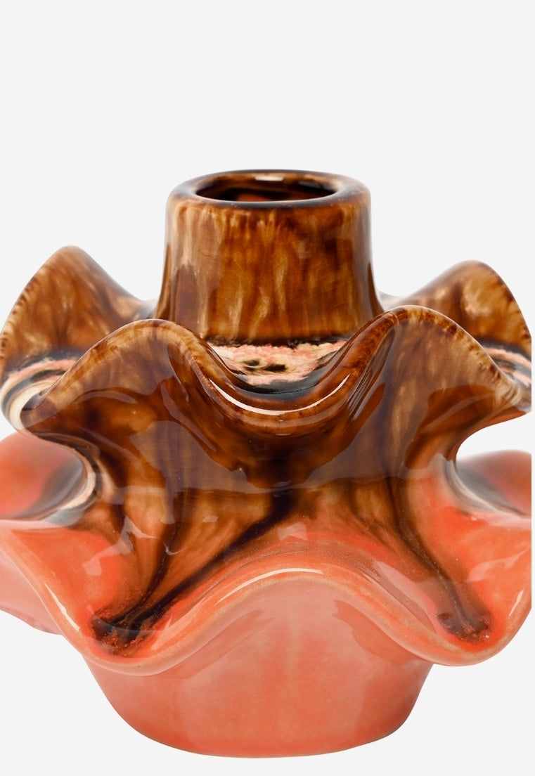 Libra Ibiza Reactive Glaze Small Vase