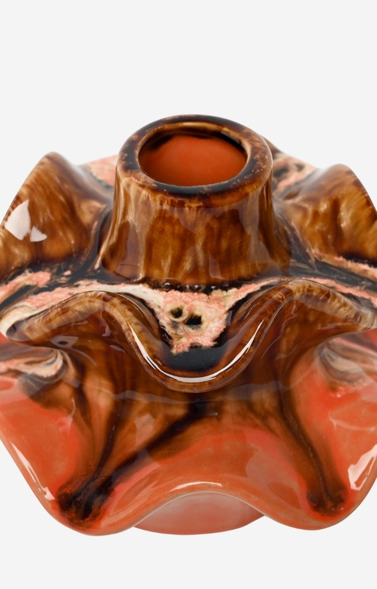 Libra Ibiza Reactive Glaze Small Vase