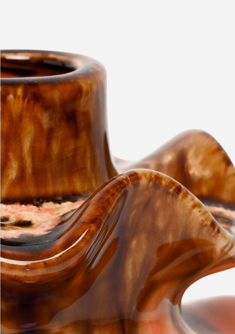 Libra Ibiza Reactive Glaze Small Vase