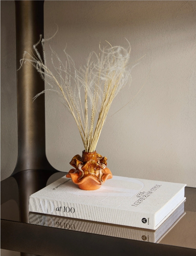 Libra Ibiza Reactive Glaze Small Vase