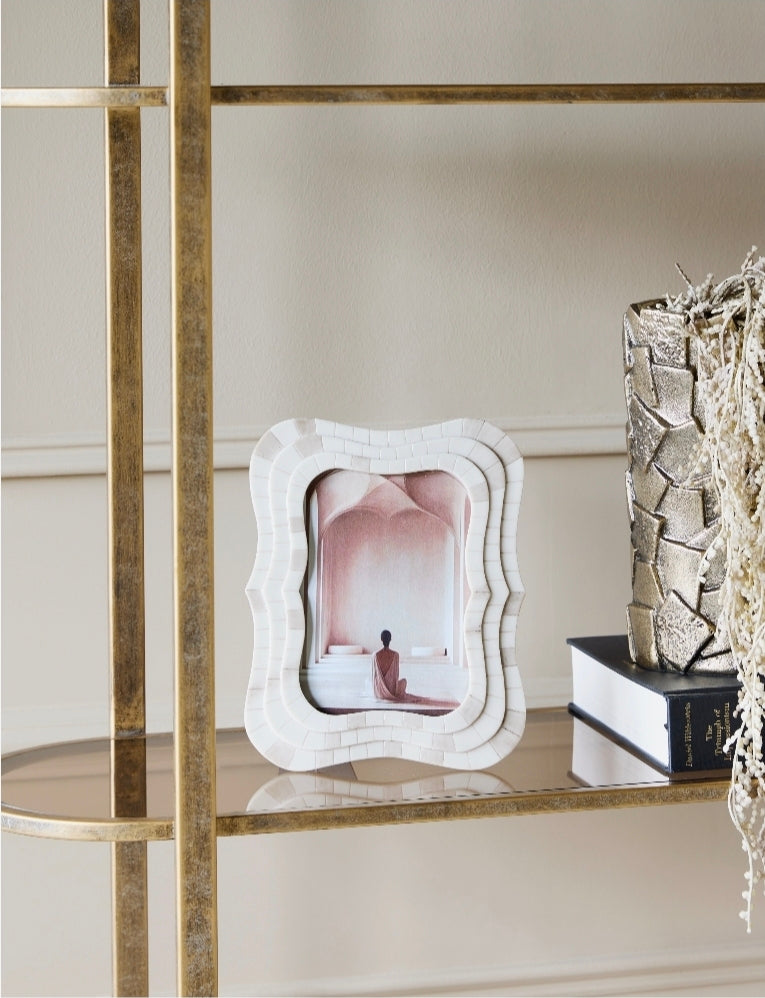 Libra Tilewave Mosaic Tiled Photo Frame 5×7