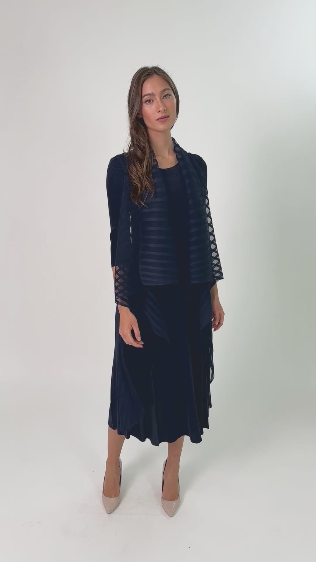 Frank Lyman 268506 Midnight Blue Dress